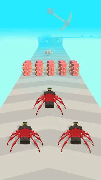 Merge Spider Train  [МОД Unlocked] Screenshot 1