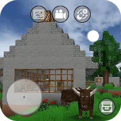 Скачать взлом Mini Block Craft (Мини Блок Ремесло)  [МОД Много денег] - стабильная версия apk на Андроид