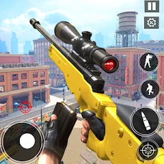 Взлом Code of Sniper 3D Gun Shooting  [МОД Menu] - последняя версия apk на Андроид