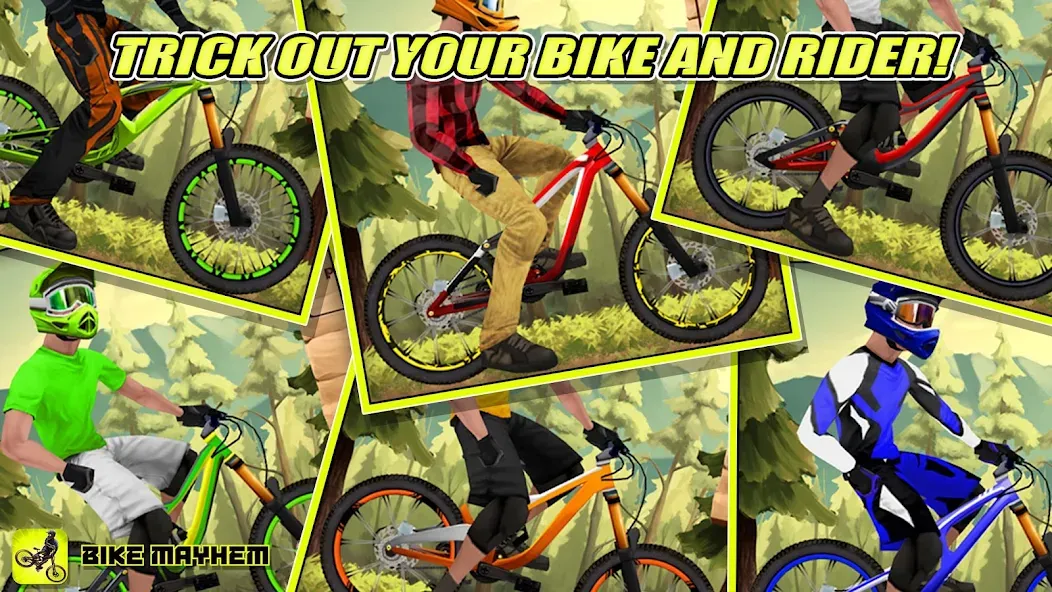 Bike Mayhem Free (Байк Мейхем Фри)  [МОД Много денег] Screenshot 3