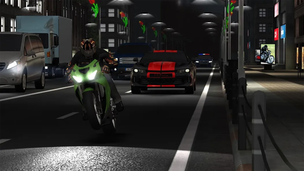 Racing Fever: Moto (Рейсинг Фивер)  [МОД Много монет] Screenshot 1