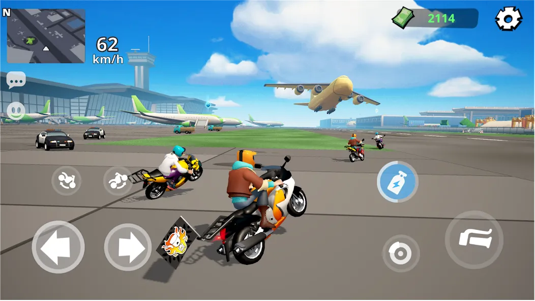 Moto City: Mad Bike Delivery (Мото Сити)  [МОД Меню] Screenshot 4