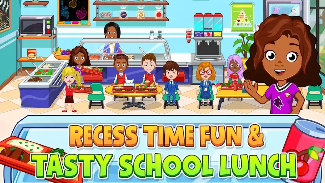 My City : High School (Мой город)  [МОД Бесконечные деньги] Screenshot 5