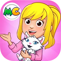 Взломанная My City: Apartment Dollhouse (Май Сити)  [МОД Много монет] - полная версия apk на Андроид