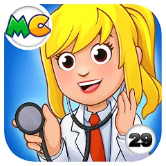 Скачать взломанную My City : Hospital (Мой город)  [МОД Unlimited Money] - полная версия apk на Андроид