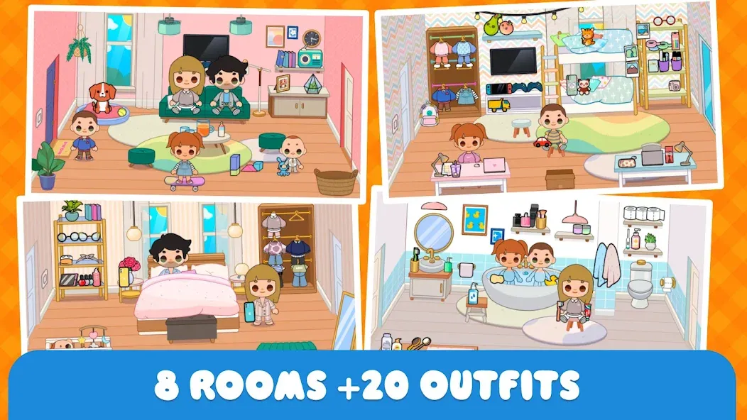 Minni Family Home - Play House (Минни Семейный дом)  [МОД Menu] Screenshot 1