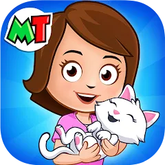 Взломанная My Town: Pet games & Animals (Май Таун)  [МОД Unlocked] - последняя версия apk на Андроид