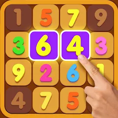 Скачать взломанную Number Match: Ten Crush Puzzle (Намбер Матч)  [МОД Mega Pack] - полная версия apk на Андроид