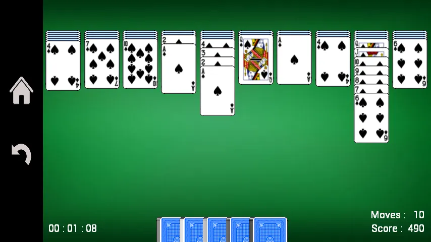 Spider Solitaire  [МОД Unlimited Money] Screenshot 1