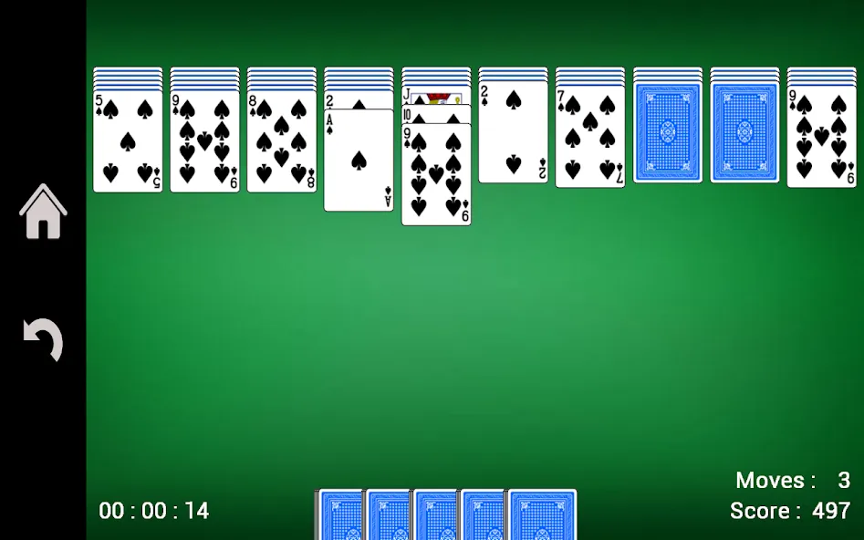 Spider Solitaire  [МОД Unlimited Money] Screenshot 3