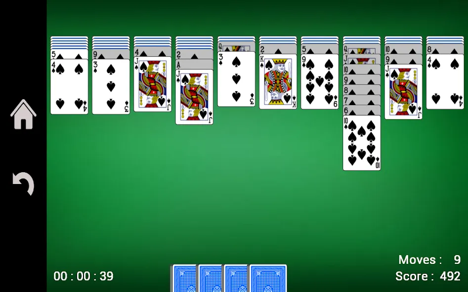 Spider Solitaire  [МОД Unlimited Money] Screenshot 4