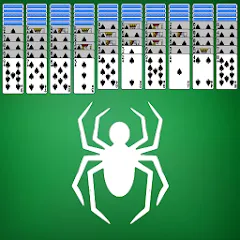 Взломанная Spider Solitaire  [МОД Unlimited Money] - полная версия apk на Андроид