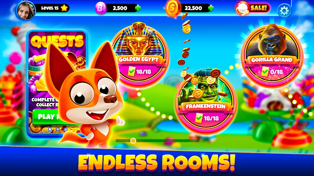 Xtreme Bingo! Slots Bingo Game  [МОД Unlocked] Screenshot 5