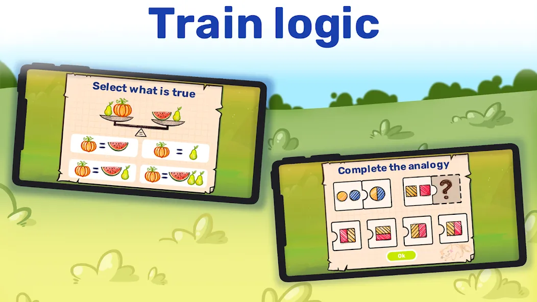 Math&Logic games for kids  [МОД Много денег] Screenshot 3