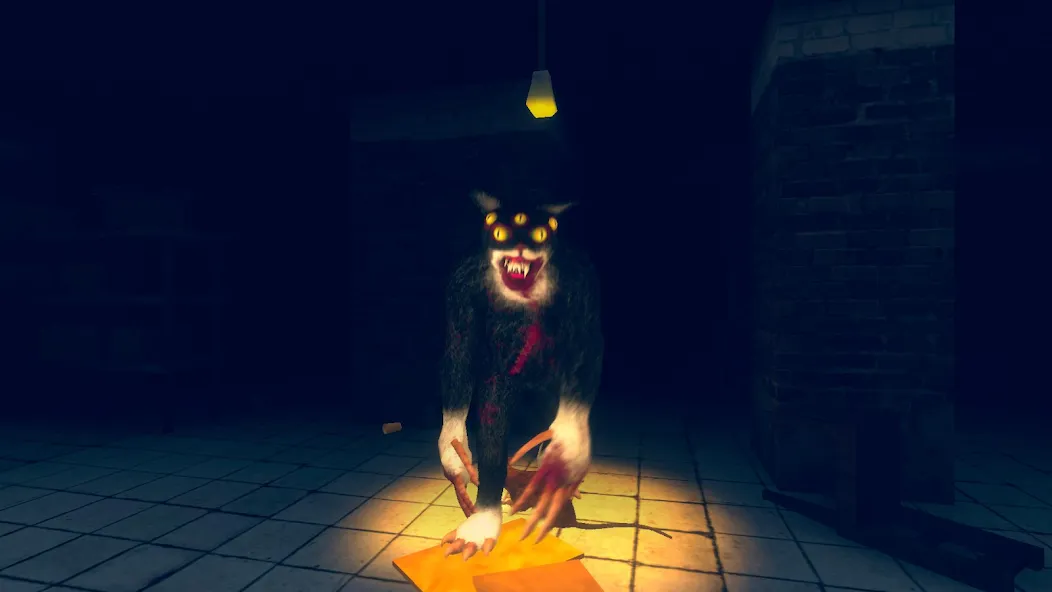 Cat Fred Evil Pet. Horror game  [МОД Бесконечные монеты] Screenshot 2