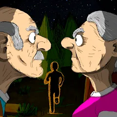 Взломанная Grandpa And Granny Two Hunters (Дедушка и бабушка  два охотника)  [МОД Mega Pack] - стабильная версия apk на Андроид
