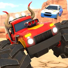 Скачать взлом Crash Drive 3: Car Stunting (Крэш Драйв 3)  [МОД Mega Pack] - полная версия apk на Андроид