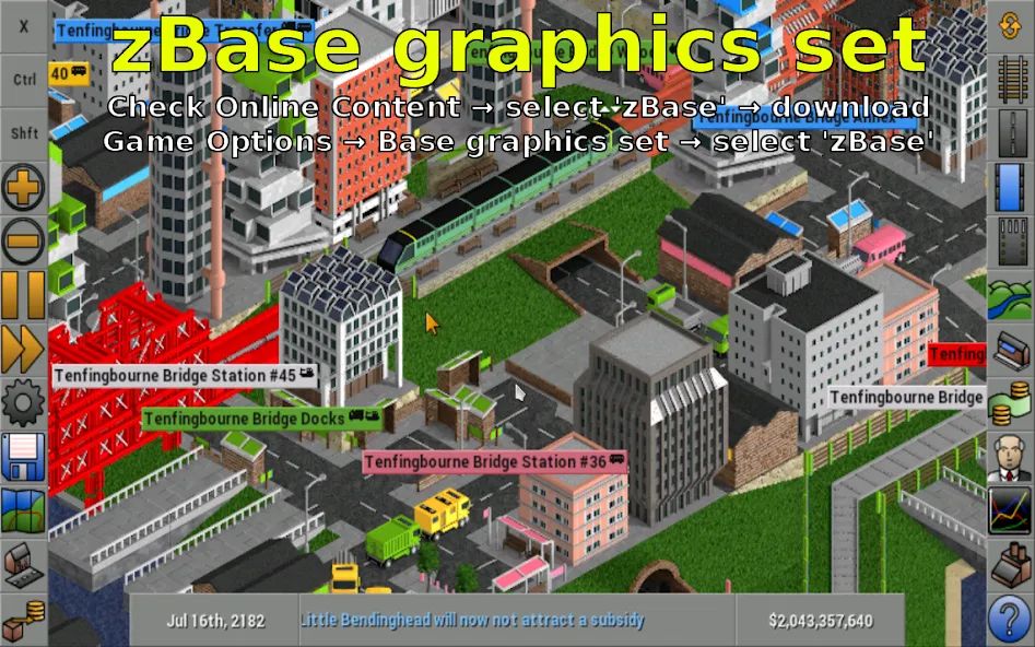 OpenTTD (Открой ТТД)  [МОД Бесконечные монеты] Screenshot 3