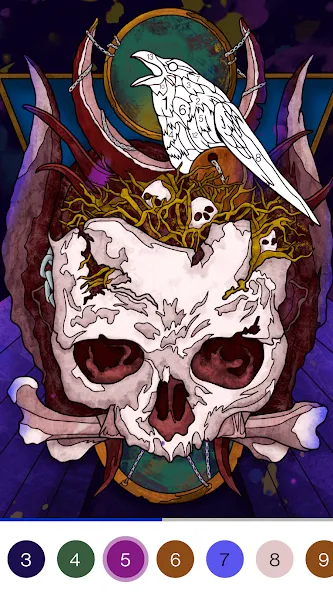 Coloring Book -Paint by Number (Малер Плюс)  [МОД Unlimited Money] Screenshot 5