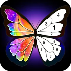 Скачать взлом Coloring Book -Paint by Number (Малер Плюс)  [МОД Unlimited Money] - последняя версия apk на Андроид