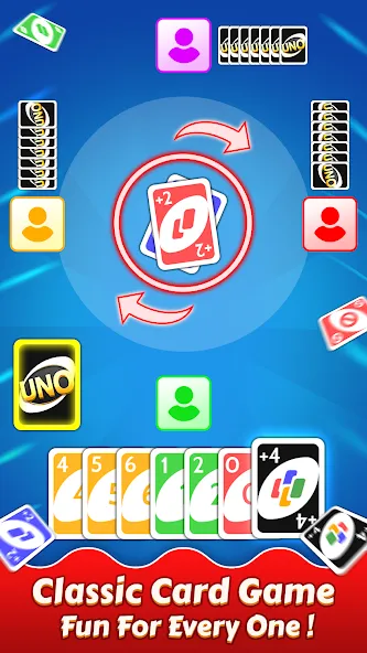 Uno - Party Card Game (Уно)  [МОД Много монет] Screenshot 2