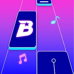 Скачать взломанную Boomstar - Piano Music Master (Бумстар)  [МОД Много монет] - стабильная версия apk на Андроид