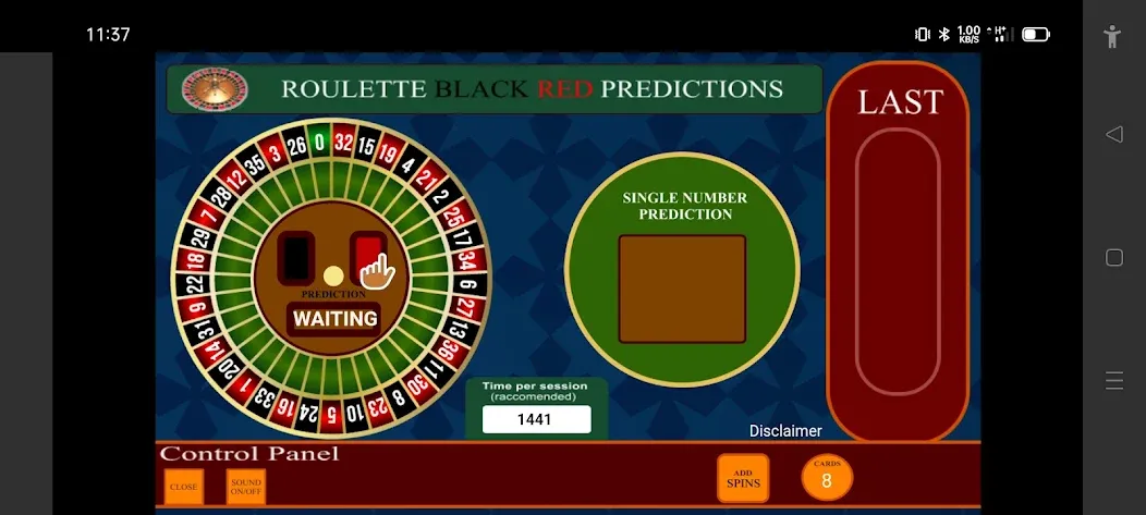 Roulette Black Red Calculator (Рулетка Черное Красное Калькулятор)  [МОД Бесконечные деньги] Screenshot 3