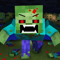 Скачать взломанную Zombie Apocalypse map for MCPE  [МОД Mega Pack] - последняя версия apk на Андроид