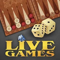 Взлом Backgammon LiveGames online  [МОД Бесконечные монеты] - стабильная версия apk на Андроид