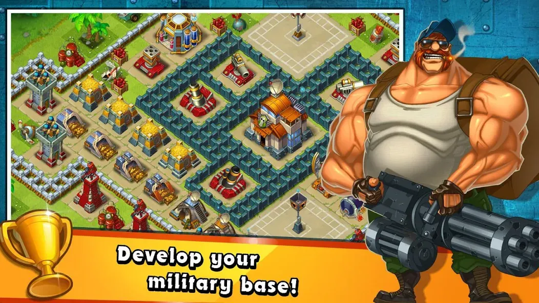 Jungle Heat: War of Clans (Джангл Хит)  [МОД Бесконечные монеты] Screenshot 4