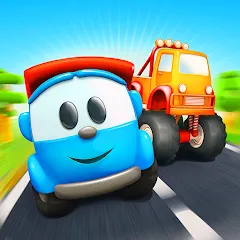 Скачать взлом Leo 2: Puzzles & Cars for Kids  [МОД Unlimited Money] - стабильная версия apk на Андроид