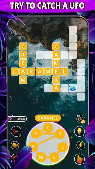 Word connect: word search game  [МОД Много денег] Screenshot 1