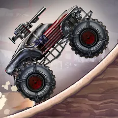 Взломанная Zombie Hill Racing: Earn Climb (Зомби Хилл Рейсинг)  [МОД Меню] - стабильная версия apk на Андроид