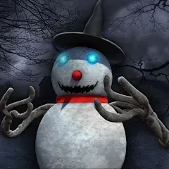 Скачать взломанную Evil Scary Snowman  Games 3d (Ивил Скари Сноумэн Геймс 3д)  [МОД Unlocked] - стабильная версия apk на Андроид