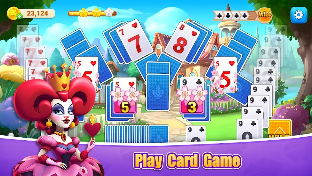 Solitaire Farm  [МОД Много монет] Screenshot 2