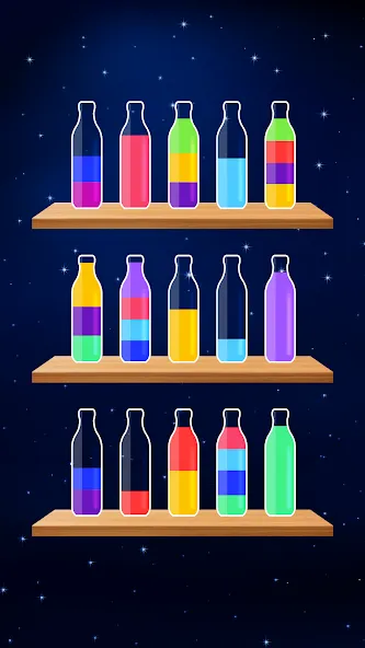 Water Sort Puzzle - Color Game (Уотер Сорт Пазл)  [МОД Меню] Screenshot 5