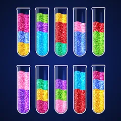 Скачать взлом Water Sort Puzzle - Color Game (Уотер Сорт Пазл)  [МОД Меню] - стабильная версия apk на Андроид