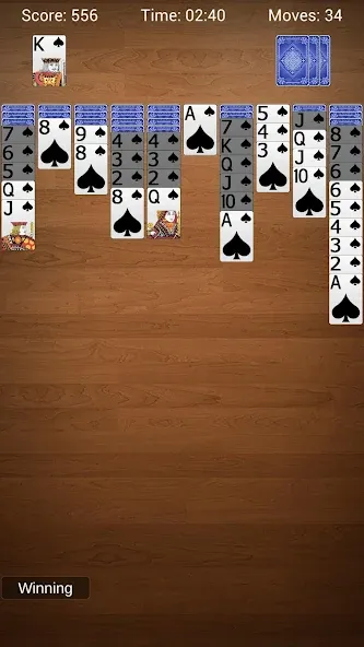 Spider Solitaire - Card Games  [МОД Unlocked] Screenshot 5