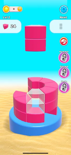 Color Wall 3D: Brain Puzzle (Цветная стена 3D)  [МОД Menu] Screenshot 1