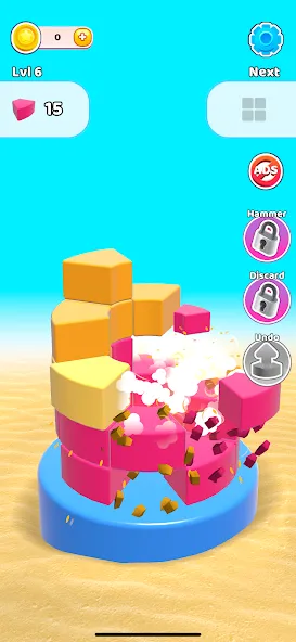 Color Wall 3D: Brain Puzzle (Цветная стена 3D)  [МОД Menu] Screenshot 2