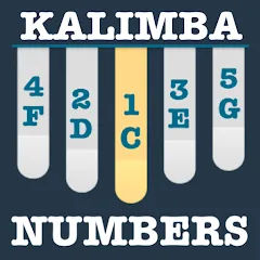 Скачать взломанную Kalimba App With Songs Numbers (Калимба приложение с песнями и цифрами)  [МОД Бесконечные деньги] - стабильная версия apk на Андроид