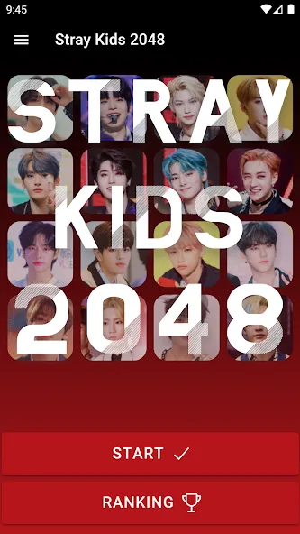 Stray Kids 2048 Game (Стрей Кидз 2048 игра)  [МОД Много денег] Screenshot 1