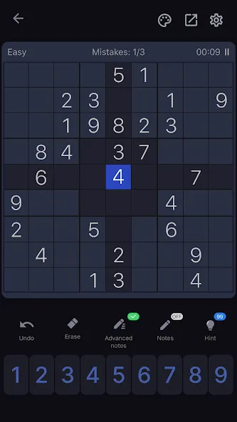 Sudoku - Classic Sudoku Puzzle  [МОД Много денег] Screenshot 2