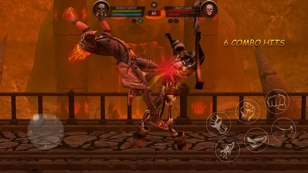 Ghost Fight 2 - Fighting Games  [МОД Бесконечные деньги] Screenshot 1