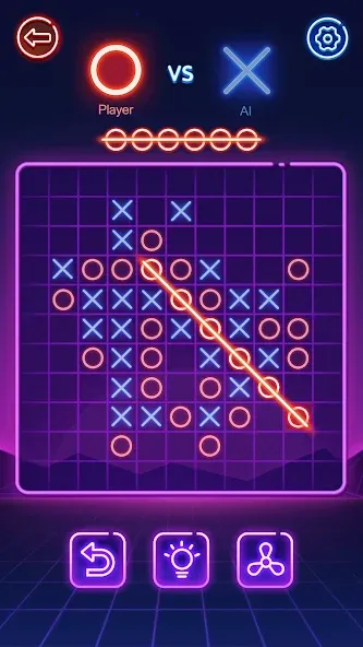 Tic Tac Toe 2 Player: XOXO  [МОД Много монет] Screenshot 5