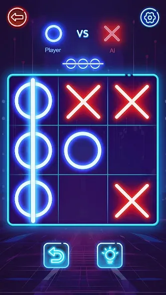 OX Game - XOXO · Tic Tac Toe  [МОД Меню] Screenshot 1