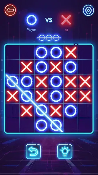 OX Game - XOXO · Tic Tac Toe  [МОД Меню] Screenshot 3