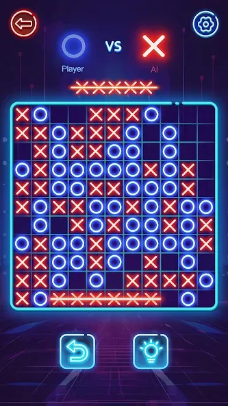 OX Game - XOXO · Tic Tac Toe  [МОД Меню] Screenshot 4