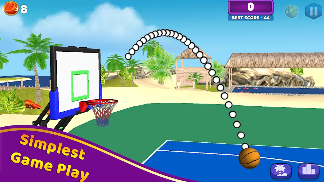 Shoot Challenge Basketball (Шут Челлендж Баскетбол)  [МОД Mega Pack] Screenshot 1