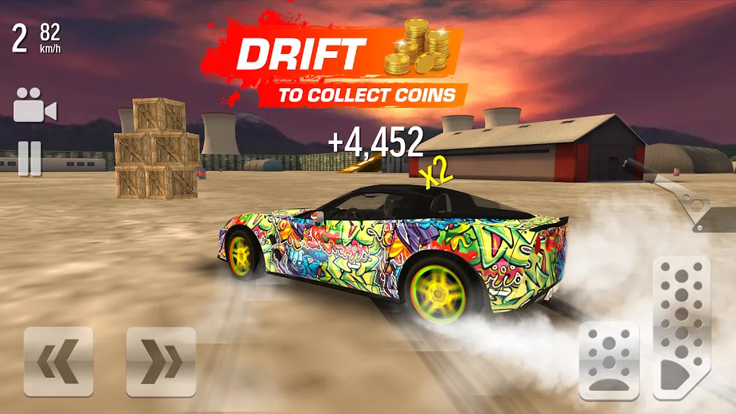 Drift Max - Car Racing (Дрифт Макс)  [МОД Бесконечные монеты] Screenshot 1